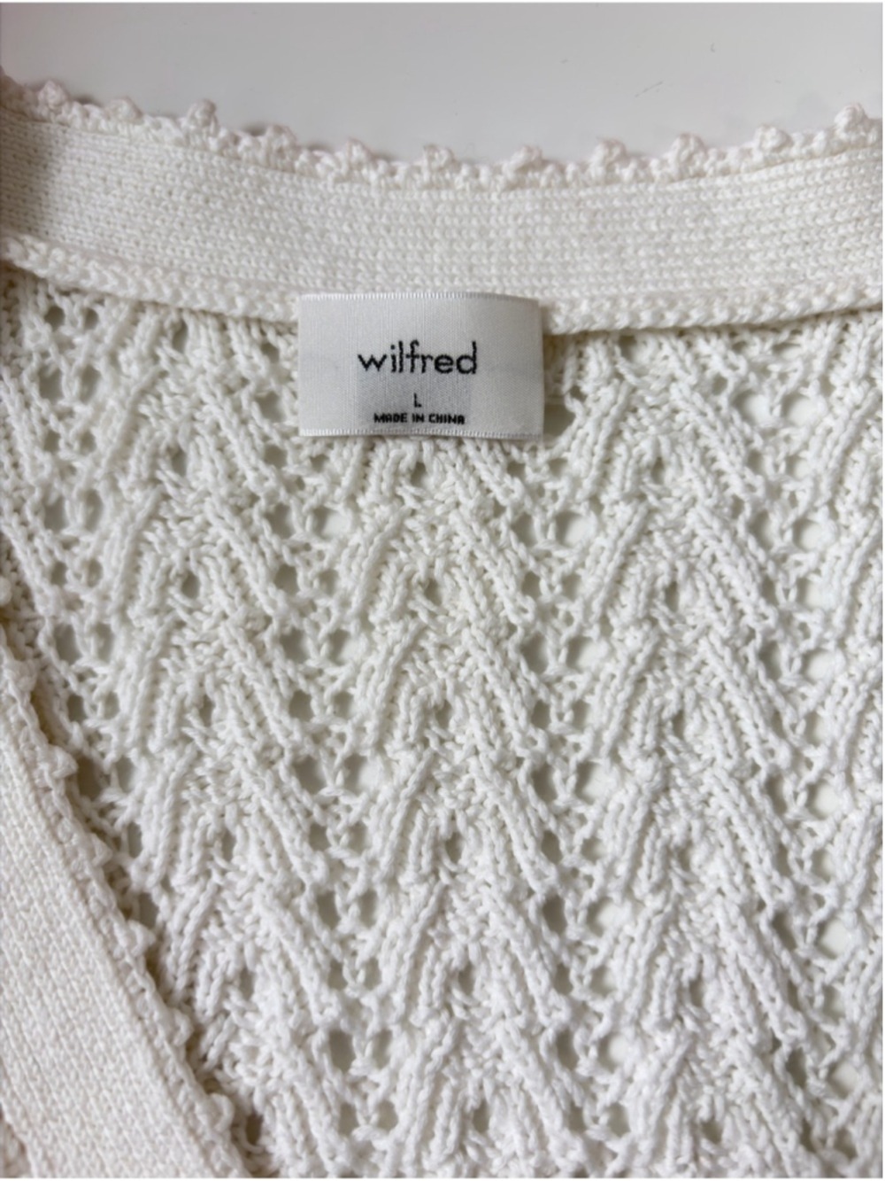 ARITZIA WILFRED REVERANCE CARDIGAN SIZE L - Picture 7 of 10